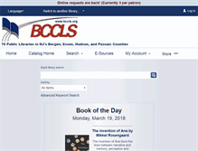Tablet Screenshot of bccls.org